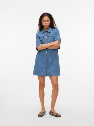 Vero Moda Jeanskleid in Medium Blue Denim