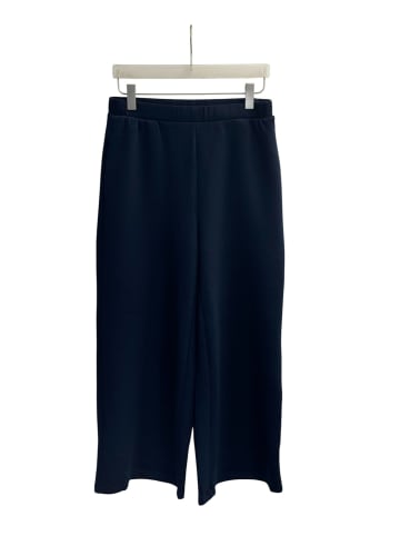 Vila VISIFFI HW CULOTTE PANTS/PB in Navy Blazer