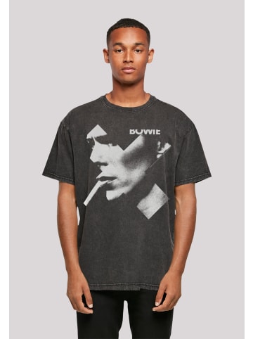 F4NT4STIC Oversize T-Shirt David Bowie Oversize T-Shirt in schwarz