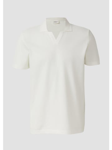 s.Oliver Polo-Shirt in 0200_ecru