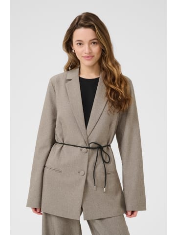 Kaffe Blazer KAtilla Tight fit in Feather Gray Melange