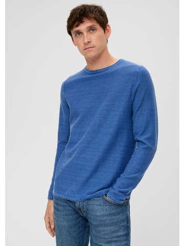 QS Strickpullover in 5374_himmelblau