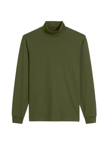 Marc O'Polo DENIM Rollkragen-Longsleeve relaxed in Swamp Green