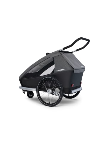 Croozer CROOZER Kid Keeke 2 2in1 Kinderfahrradanhänger  - Farbe: Mountain Gray