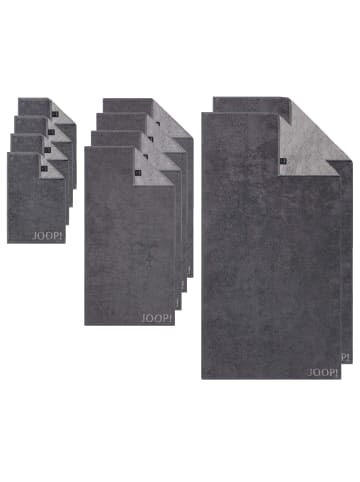 JOOP! Handtuch 10er Pack, 1er Pack in Anthrazit