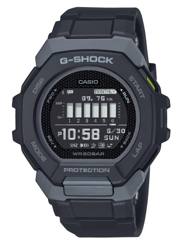 Casio G-Shock G-Squad Digitaluhr Bluetooth Schwarz/Grau
