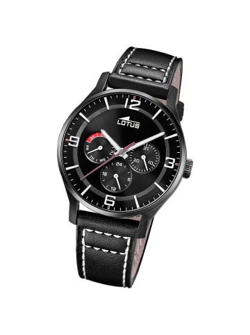 Lotus Chronograph-Armbanduhr Lotus Classic schwarz groß (ca. 41mm)
