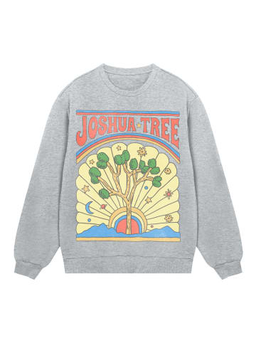 F4NT4STIC Sweatshirt US National Parks Joshua Tree in grau meliert