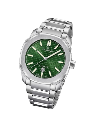 Candino Analog-Armbanduhr Candino Sport silber groß (ca. 42mm)