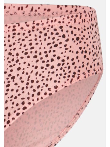 Schiesser Slip Teens Girls 95/5 Cotton in Pink/Schwarz