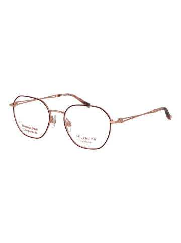 Ana Hickmann Damen Optische Fassungen Geometrisch Burgunder