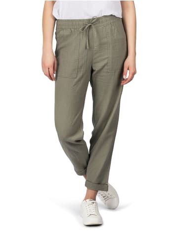 DENIMFY Stoffhose / Chino DFLinda regular/straight in Oliv