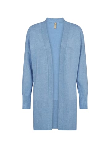 soyaconcept Strickjacke SC-DOLLIE 523 in 96245 CRYSTAL BLUE MELANGE