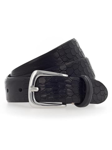 b.belt Charlisa Gürtel Leder in schwarz