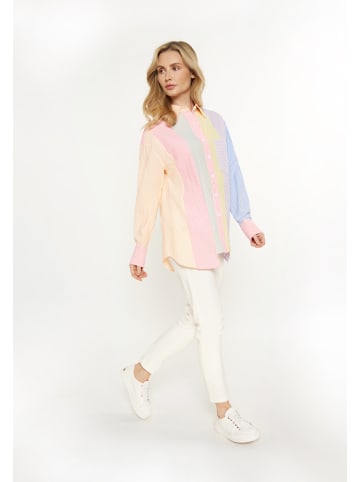 usha BLUE LABEL Shirt in multicolor pink