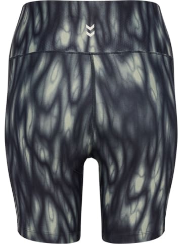 Hummel Sportshorts "Hiit Aop Intensity Short Tights" in Grün