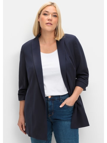 sheego Longblazer in tiefblau