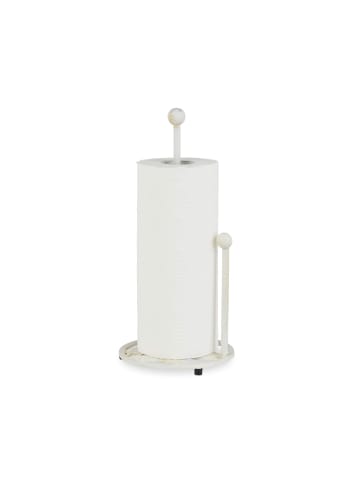relaxdays Küchenrollenhalter in Weiß - (H)33 cm