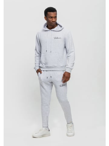 Tom Barron Jogginganzug mit Hoodie in GRAU