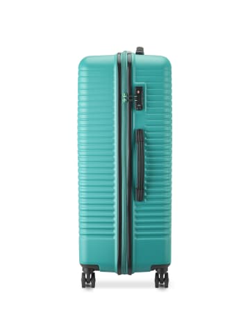 Roncato Sunlite 4 Rollen Trolley 76 cm in blu tiffany