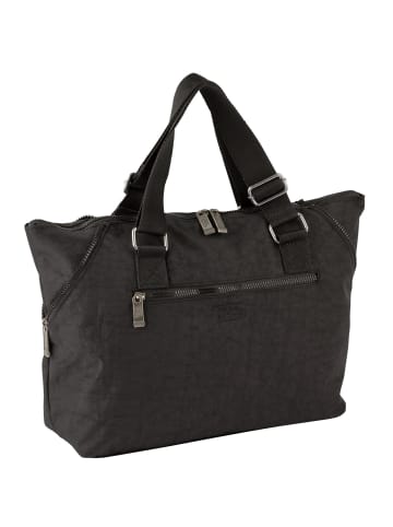 Camel Active JOURNEY Shopper mit 2-Wege-Reißverschluss in Schwarz