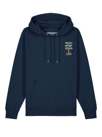 wat? Apparel Sweatshirt Adventure is everywhere in Dunkelblau