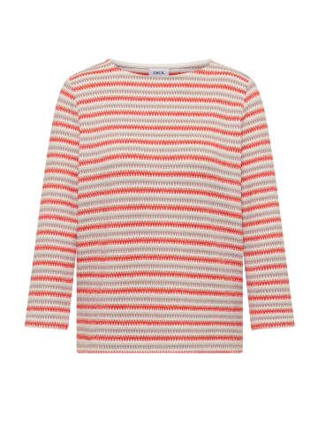 Cecil Gestreiftes Shirt in Cherry Tomato Orange