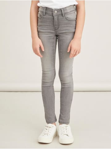 name it Skinny Jeans Denim Hose NKFPOLLY in Grau