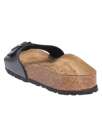 Birkenstock Tieffußbett Pantolette in schwarz