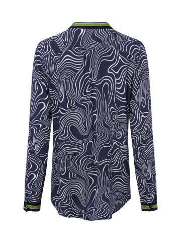 Franco Callegari Tunikabluse in marine ecru