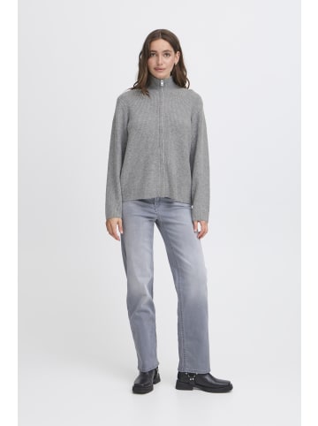 ICHI Langarm IHDUCIE Loose fit in Grey melange