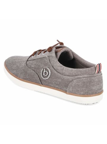 Bugatti Schnürhalbschuh in taupe