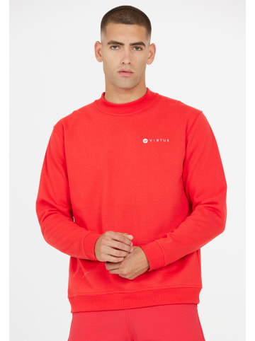 Virtus Sweatshirt Dereck in 4148 Tomato