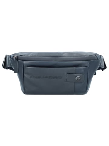 Piquadro Urban Gürteltasche Leder 32 cm in midnight blue