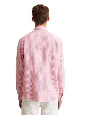 Marc O'Polo Hemd regular in multi/ raspberry pink