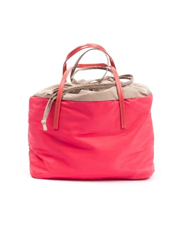 Byblos Schwarz Rot Polyester Damen Schulter Tasche