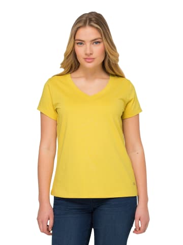 LAURASØN Shirt in mattes gelb