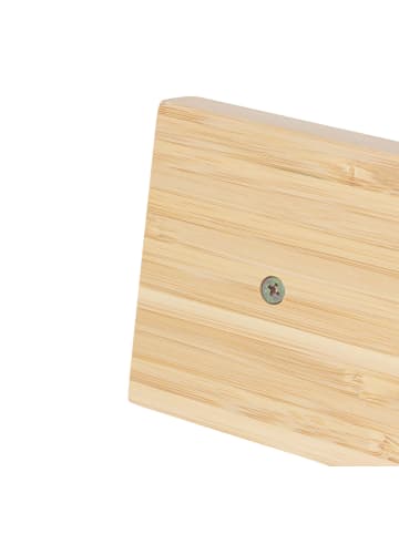 relaxdays Messerblock in Natur - (B)30 x (H)22 x (T)10 cm