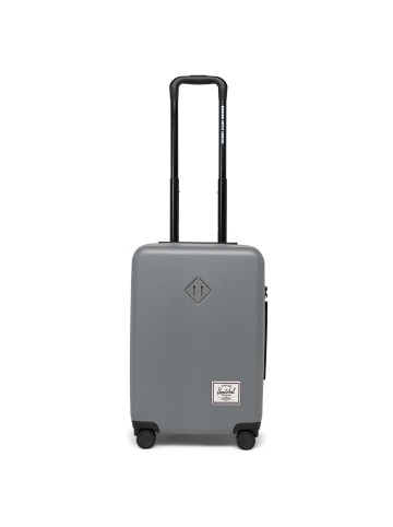 Herschel Heritage Hardshell - 4-Rollen-Kabinentrolley 55 cm (moonbeam) in gargoyle