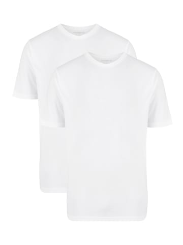 MARVELIS Modern Fit T-Shirt in weiß