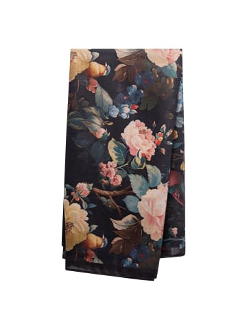 usha FESTIVAL Women Feminine Scarf in Black Multicolor