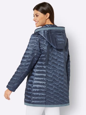 creation L Steppjacke in rauchblau