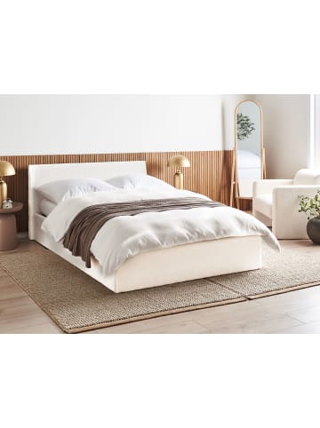 Beliani Doppelbett ORBEY in Weiß - (W) 157 x (H) 88 x (L) 212 cm