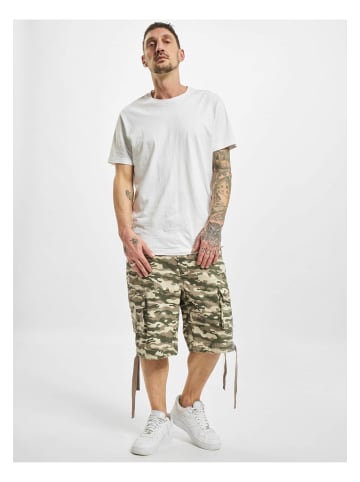 DEF Cargo Shorts in grey camo