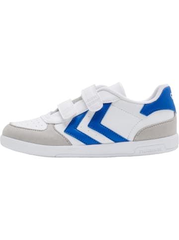 Hummel Klettverschluss Sneaker Victory Kinder in WHITE/BLUE