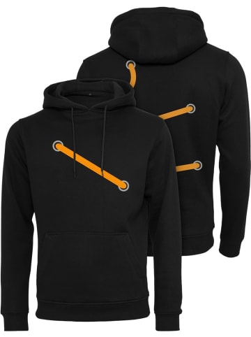 Mister Tee Hoodie "Laces Hoody" in Schwarz