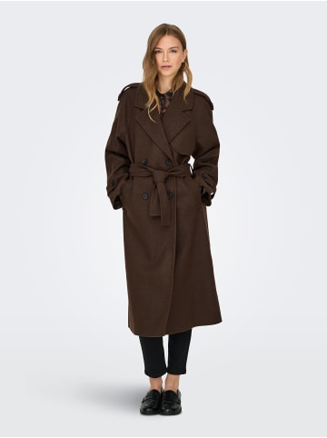 ONLY Mantel in Chocolate Brown