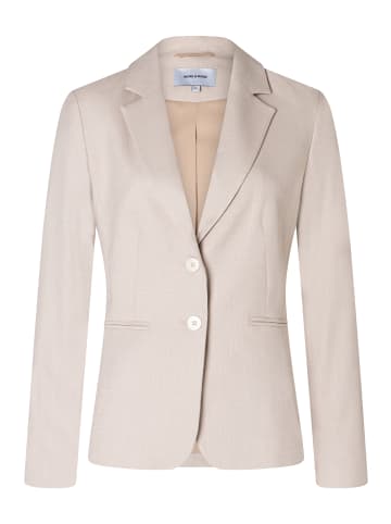 More & More taillierter Businessblazer in beige