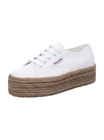 Superga Espadrilles Schnürschuhe in Weiß