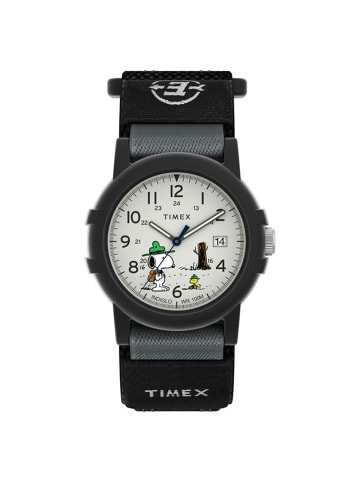 Timex Analoguhr für Erwachsene in Schwarz